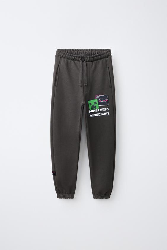 MINECRAFT © MOJANG AB.™ JOGGERS - Dark anthracite by Zara - Image 0
