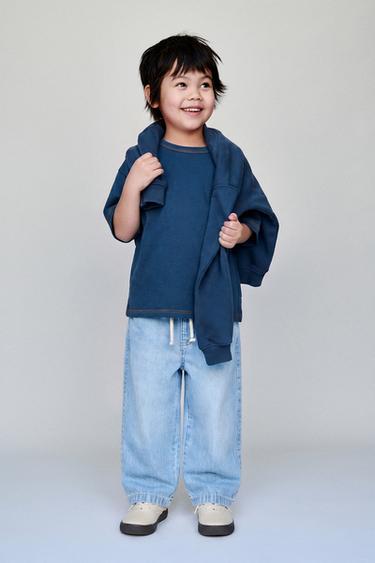 LOOSE-FITTING BAGGY JEANS - Light blue by Zara