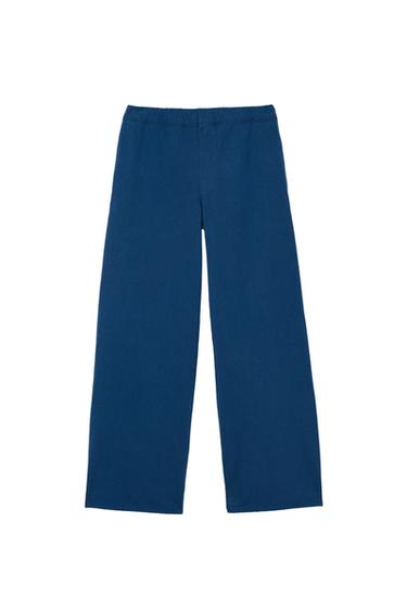 RELAXED FIT JOGGER TROUSERS - Blue by Zara