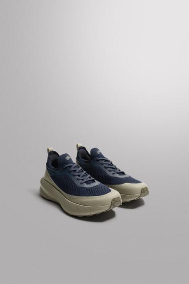 RUNNING TRAINERS - Blue by Zara