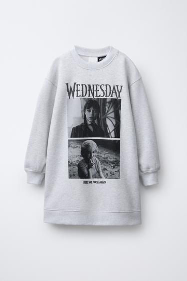 WEDNESDAY © PLUSH DRESS - Grey marl by Zara - Image 0