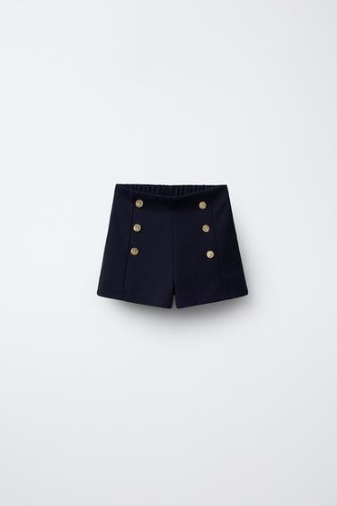 MARINE BERMUDA SHORTS - Navy blue by Zara - Image 0
