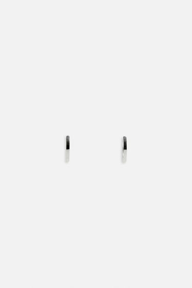 HOOP EARRINGS - Silver by Zara - Image 0