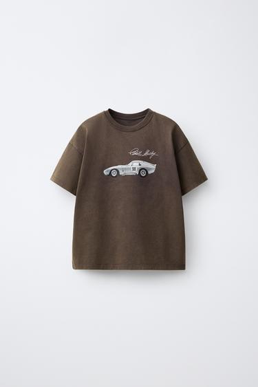 SHELBY® T-SHIRT - Rust by Zara