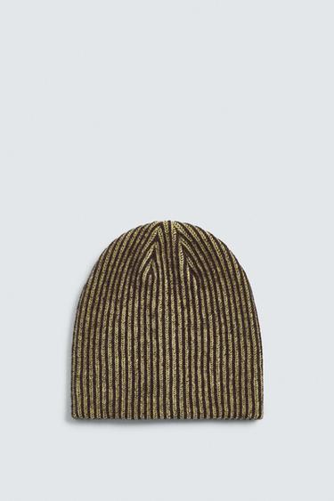 AARON LEVINE X ZARA WOOL BEANIE - Yellow by Zara