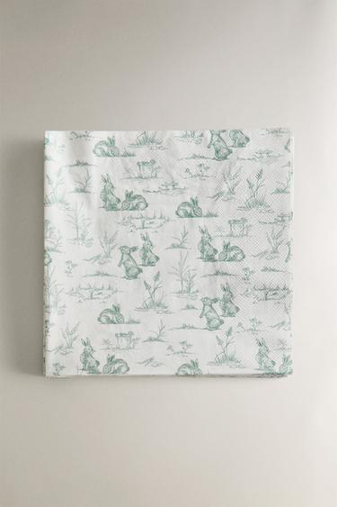 PACK OF PAPER NAPKINS (PACK OF 20) - Cream by Zara - Image 0