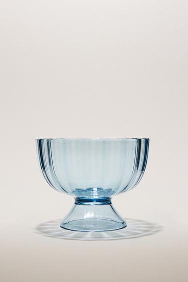 COLOURED ACRYLIC ICE CREAM CUP - Blue by Zara