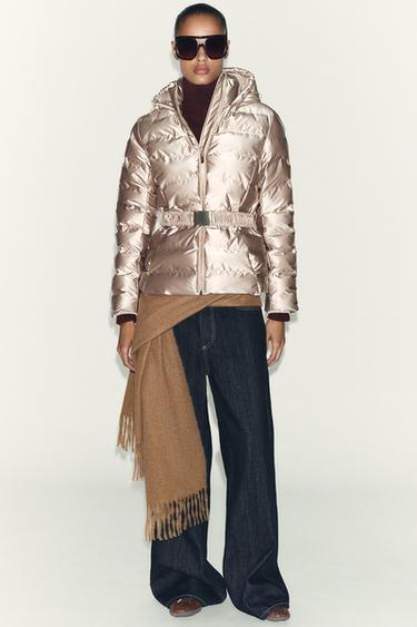 FITTED SHORT WINDPROOF ANORAK - Cava by Zara