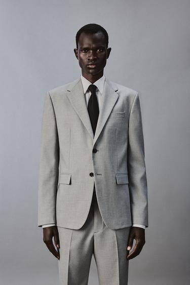 COMFORT SUIT BLAZER - Grey by Zara