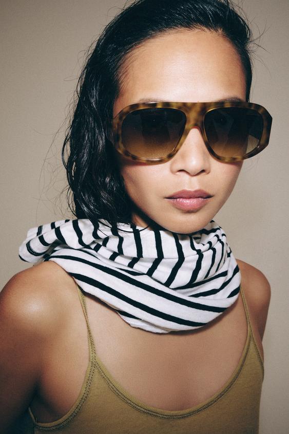 AVIATOR SUNGLASSES - Brown by Zara - Image 0