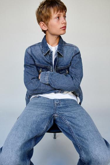 STRAIGHT JEANS - Blue by Zara