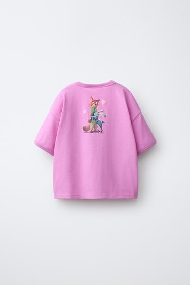 ZOOTROPOLIS © DISNEY T-SHIRT - Pink / Lilac by Zara