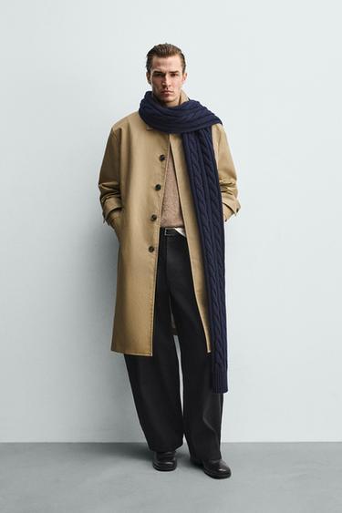 RELAXED FIT TRENCH COAT - Beige by Zara