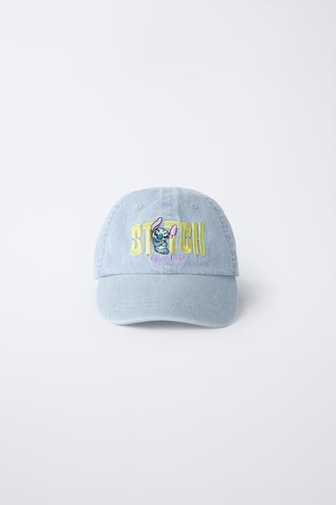 LILO & STITCH © DISNEY EMBROIDERED DENIM CAP - Light blue by Zara