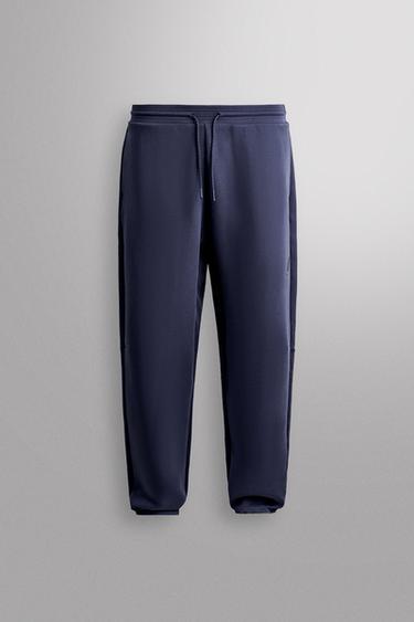 TECHNICAL JOGGING TROUSERS - Cornflower blue by Zara