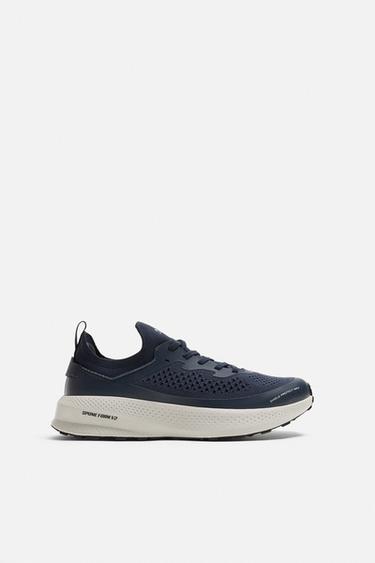 RUNNING TRAINERS - Blue by Zara