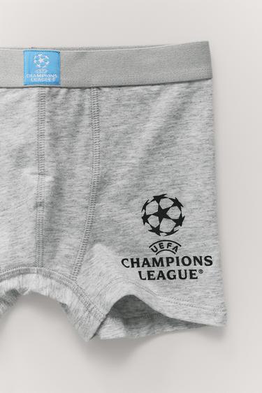AGES 6-14 / 2-PACK OF UEFA CHAMPIONS LEAGUE ® BOXERS - Grey marl by Zara