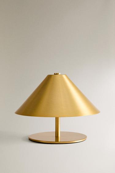 CORDLESS IRON TABLE LAMP - Gold by Zara - Image 0