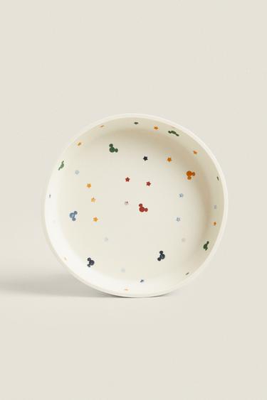 CHILDREN'S MICKEY MOUSE © DISNEY PLATE - Cream by Zara - Image 0