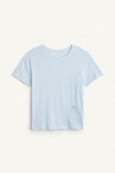 SLM TSHRT - Pastel blue by Zara