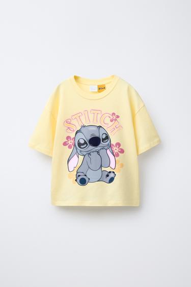 LILO & STITCH © DISNEY T-SHIRT - Yellow by Zara