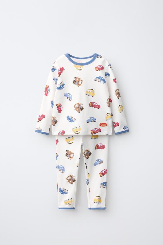 2-6 YEARS/ CARS © DISNEY PRINTED PYJAMAS - White by Zara - Image 0