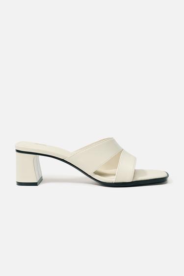STRAPPY SANDALS - white by Zara
