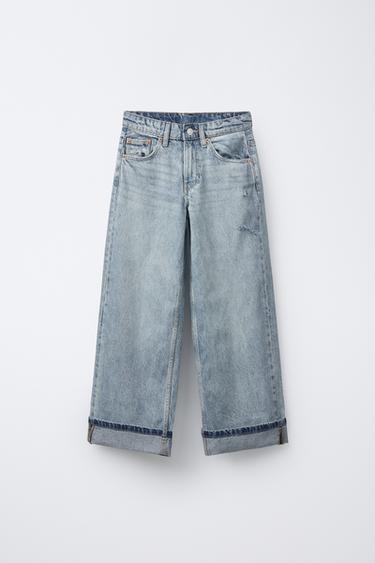 WIDE-LEG JEANS - Blue by Zara - Image 0