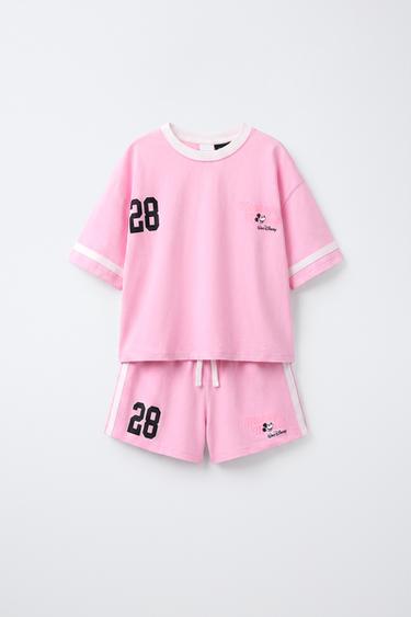 MINNIE MOUSE © DISNEY T-SHIRT AND BERMUDA SET - Pink by Zara