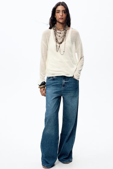 RUSTIC SWEATER - Ecru by Zara - Image 0