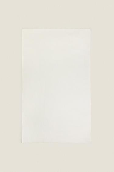 PLAIN MULTIPURPOSE THROW - Ecru by Zara - Image 0