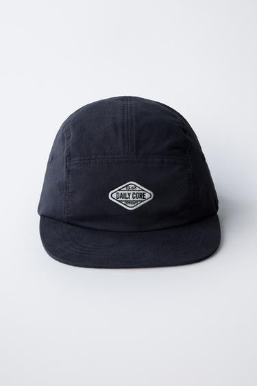 LOGO CAP - Blue by Zara