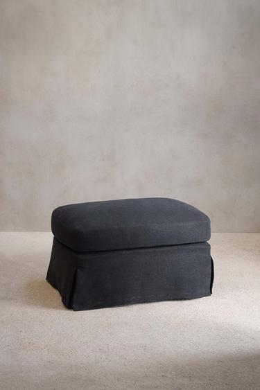 FOOTSTOOL 01 - MIDNIGHT BLUE by Zara