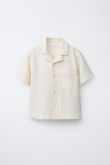RUSTIC BOWLING SHIRT - Ecru by Zara