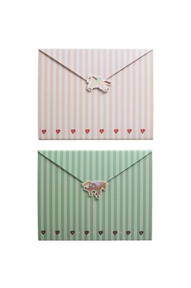 KIDS' UNICORN FOLDER (PACK OF 2) - Pink by Zara