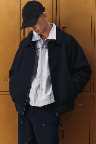 CORDUROY CAP - Blue by Zara