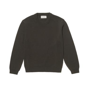 REGULAR FIT COTTON SWEATER - Dark brown by Zara