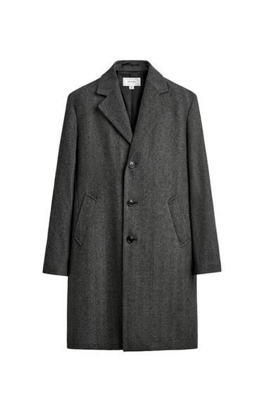 MANTECO® WOOL BLEND COAT - Grey by Zara