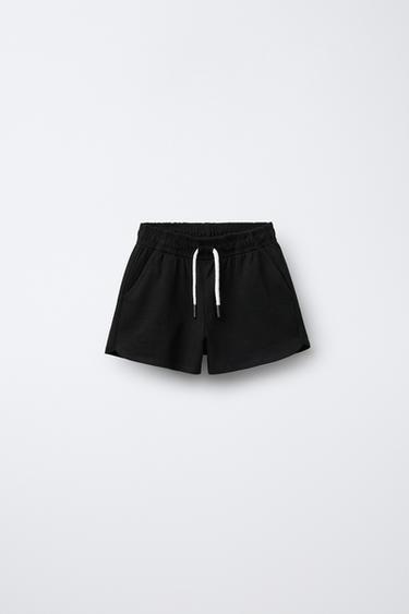 PLAIN BERMUDA SHORTS - Black by Zara