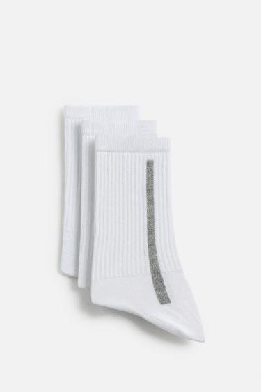 3-PACK OF STRIPED SOCKS - various by Zara