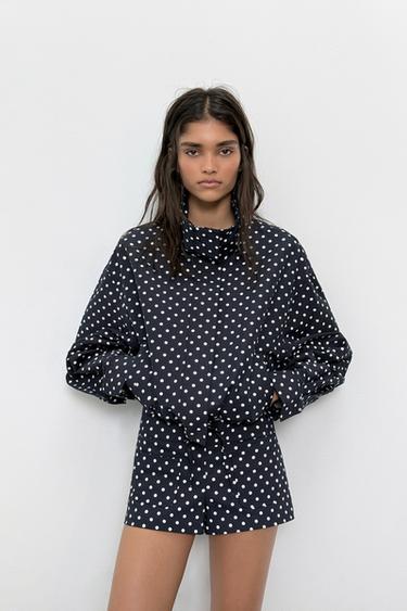 MINI POCKET SHORTS - Blue/White by Zara