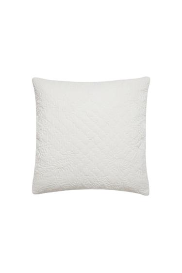COTTON VOILE CUSHION COVER | KATHARINE POLE - White by Zara