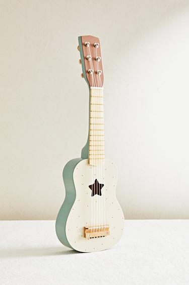 CHILDREN'S TOY GUITAR INSTRUMENT - Ecru / Blue by Zara - Image 0