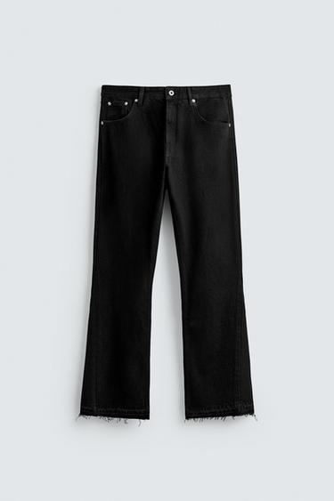 FLARE FIT JEANS - Black by Zara