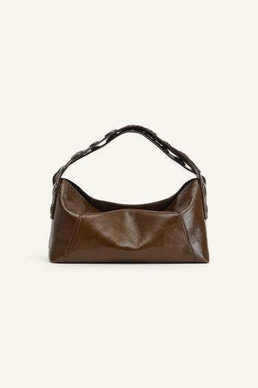 LTHR STDD BWLNG BG 14 - Green by Zara