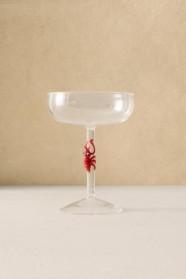 SEA ANIMAL BOROSILICATE GLASS - Pink by Zara