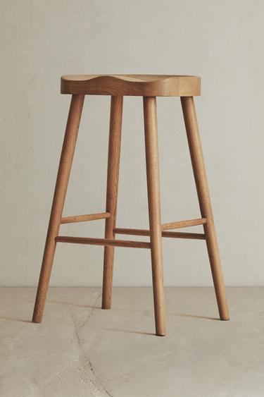 ASH BAR STOOL - Brown by Zara