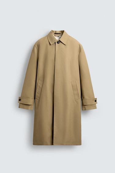RELAXED FIT TRENCH COAT - Beige by Zara