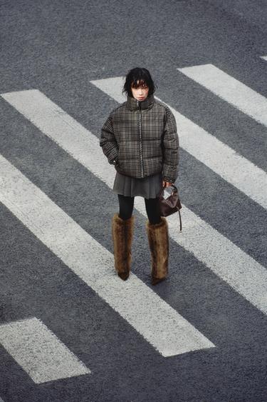 MINI BUCKET BAG WITH BALL DETAIL - Burgundy Red by Zara