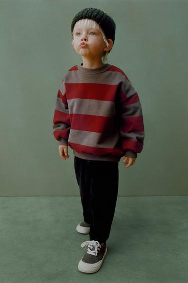 VELVET BAGGY TROUSERS - Black by Zara